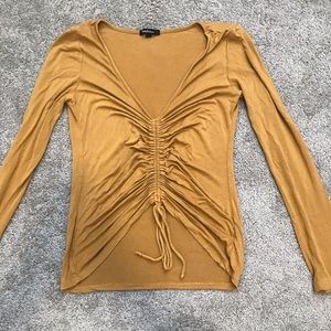 Yellow Long Sleeve Shirt